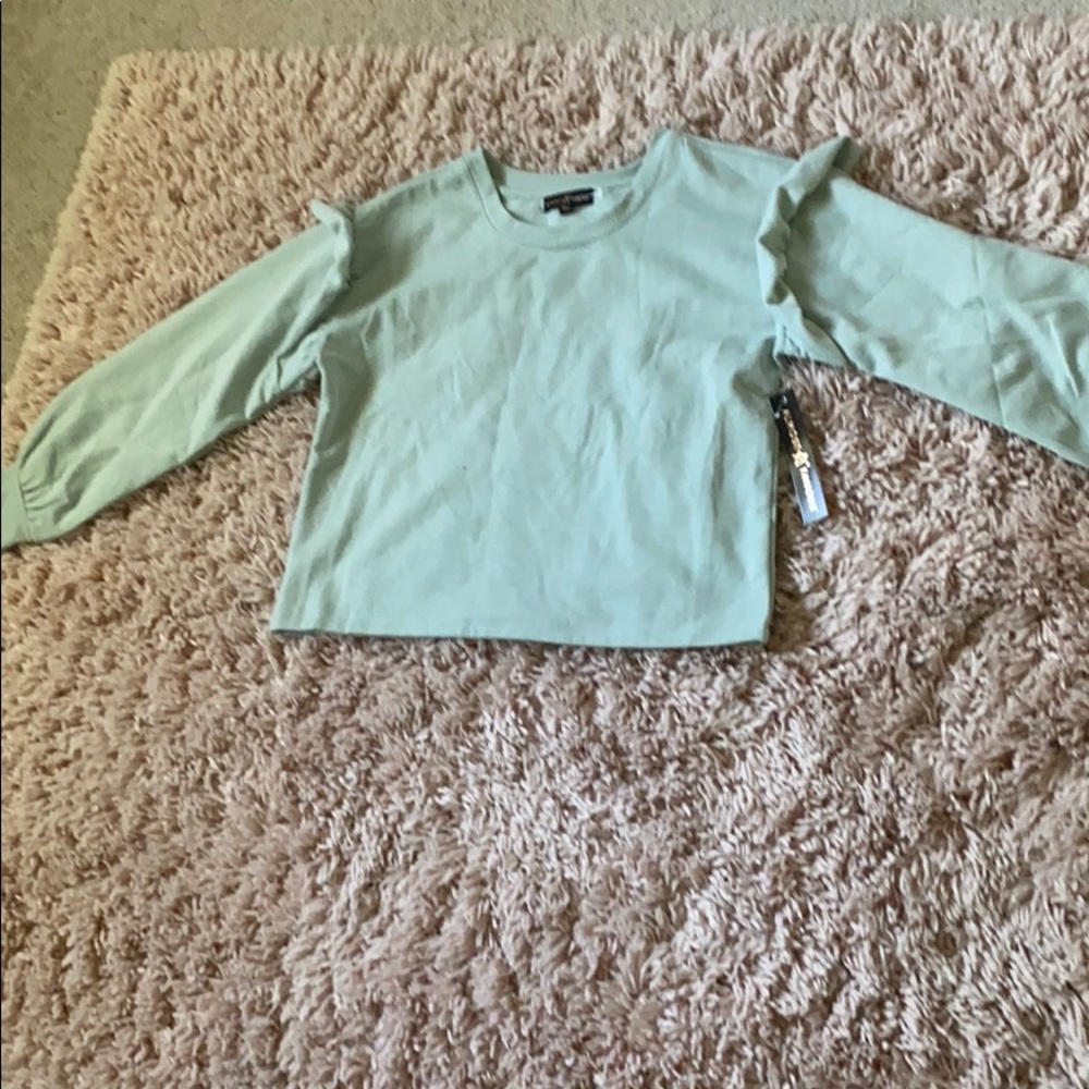 Women’s mint sweatshirt